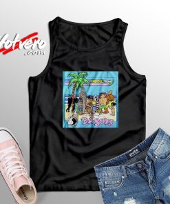 Surf Da Boys Funny Cartoon Tank Top