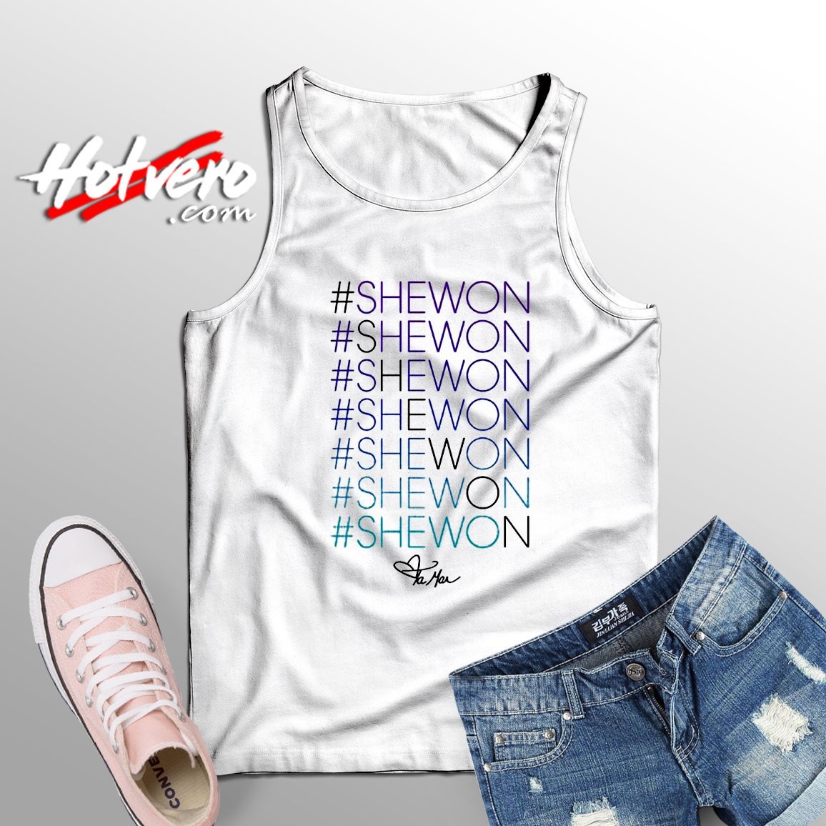 Tamar Braxton Hashtag Shewon Graphic Unisex Tank Top