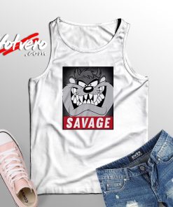 Tasmanian Devil Savage Funny Photos Tank Top