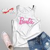 Text Of Barbie Light Pink Tank Top