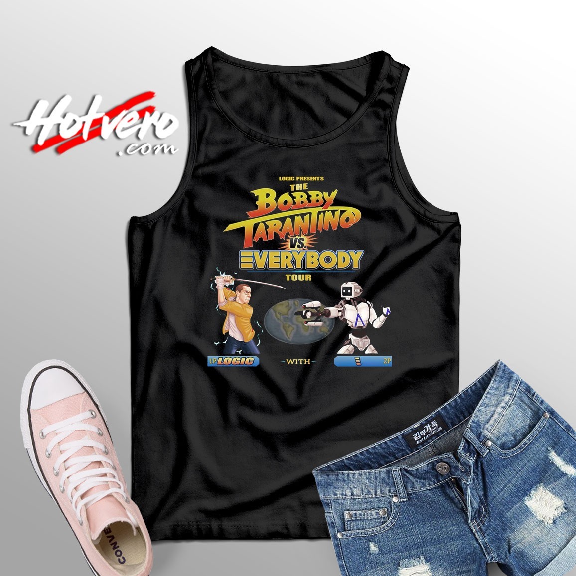 The Action Bobby Tarantino VS Everybody Tour Logic Tank Top