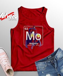 The Action of X Men Periodic Magneto Tank Top
