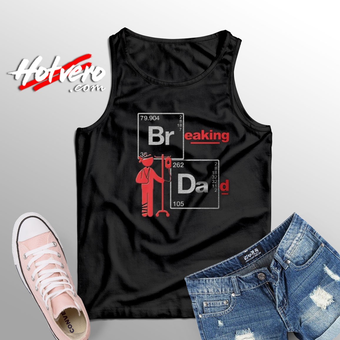 The Best Breaking Dad Chemical Elements Tank Top