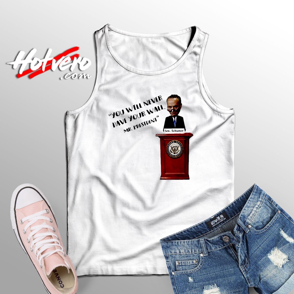 The Best Chuck Schumer Rhetoric Tank Top