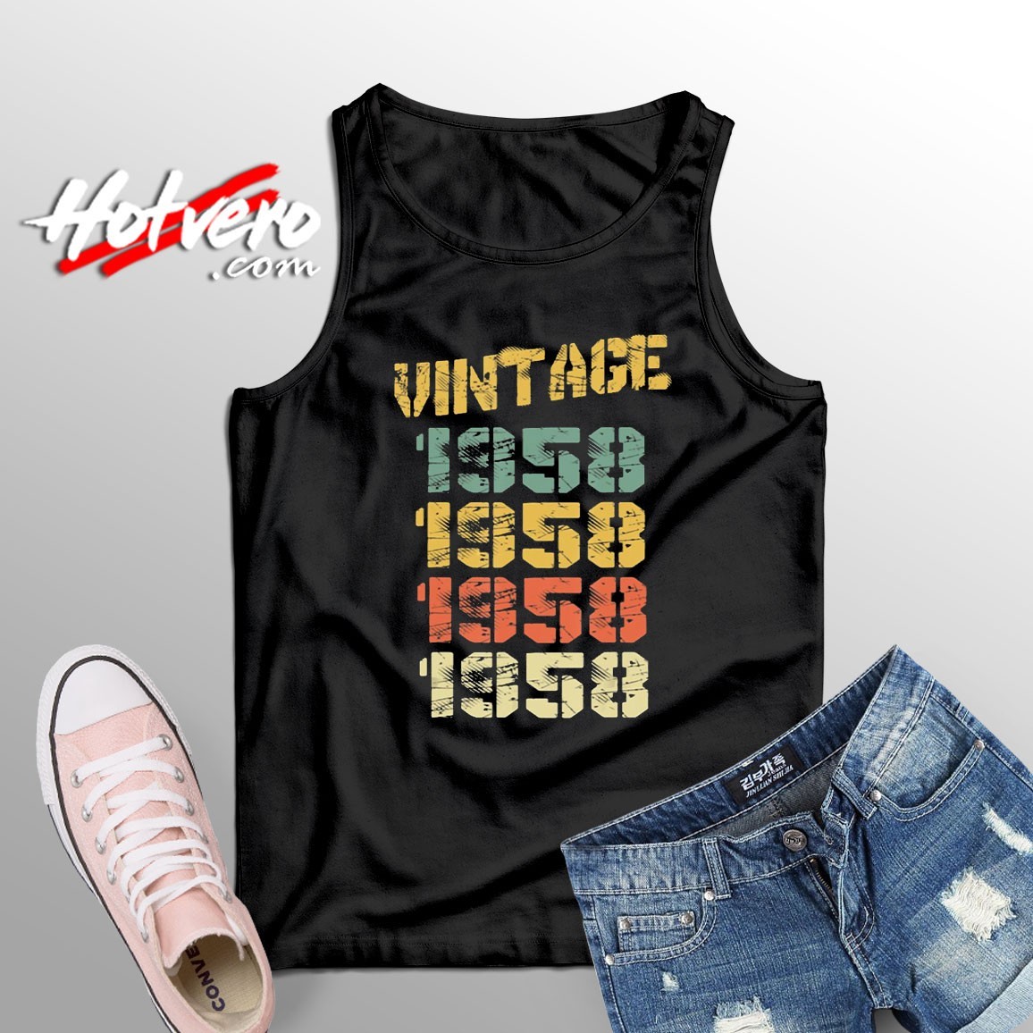 The Best Classic 1958 Birthday Tank Top