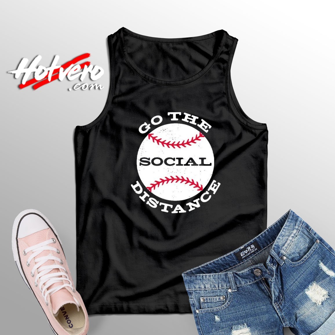 The Best Go The Social Distance Tank Top