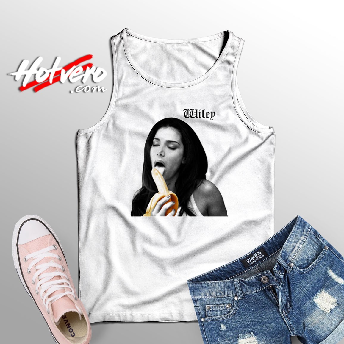 The Best Wifey Licking Banana Tank Top