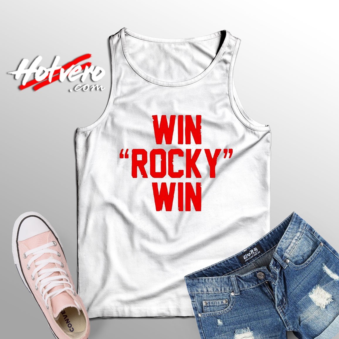 The Best Win Rocky Win Tank Top