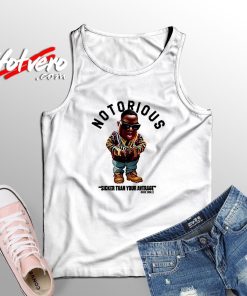 The Biggie Toon Sicker Your Average Tank Top