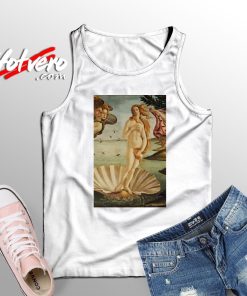 The Birth of Venus Funny Retro Paint Tank Top