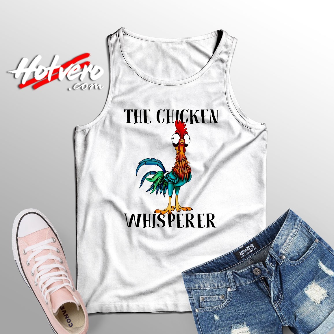The Chicken Whisperer Vintage Style Tank Top