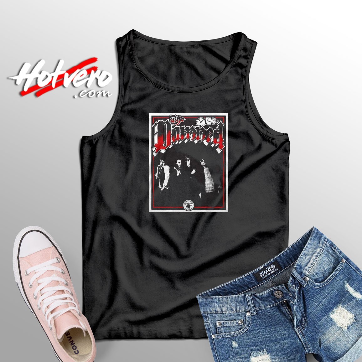 The Damned Band Photo Classic Tank Top