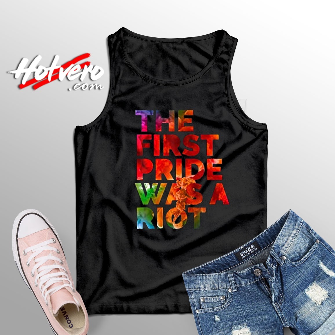 The First Pride Was a Riot Custom Tank Top
