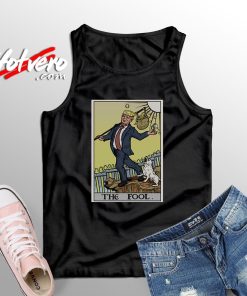 The Fool Tarot Card Anti Donald Trump Unisex Tank Top