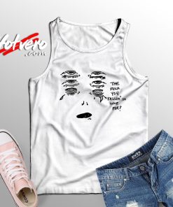 The Fuck You Fallin In Love Words Graphic Tank Top