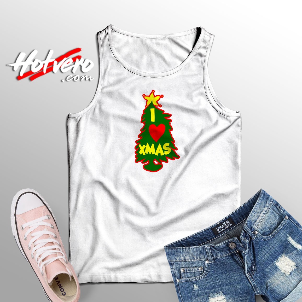 The GRINCH Sweat Christmas Tank Top