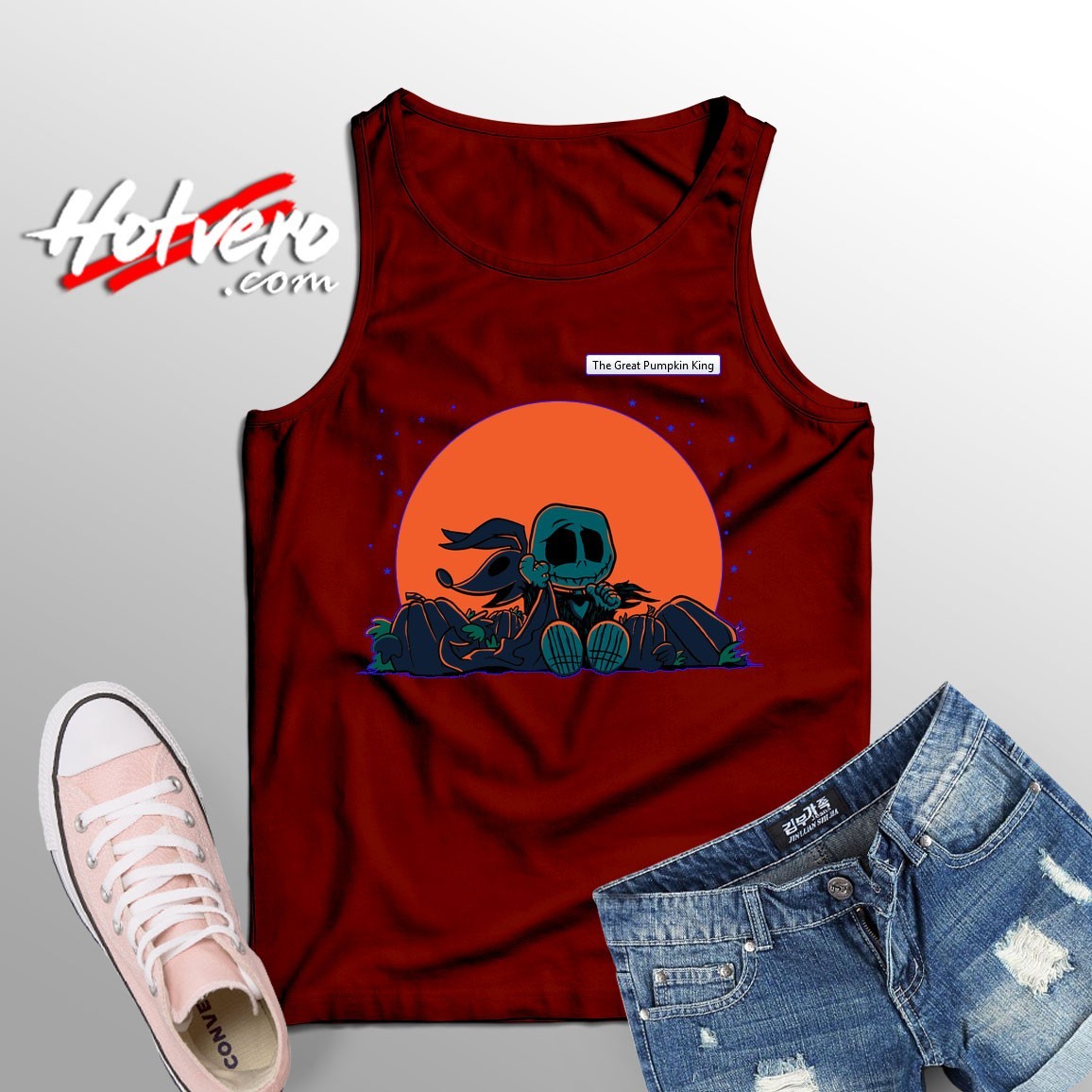 The Great Pumpkin King tank top