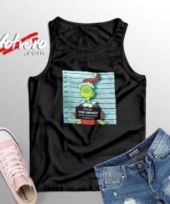 The Grinch Christmas Wanted Unisex Adult Tank Top