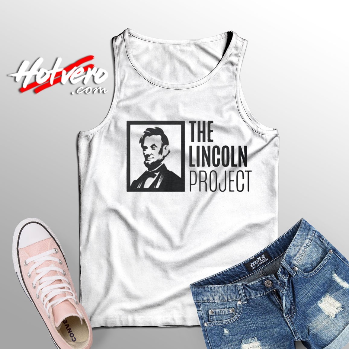 The Lincoln Project Custom Graphic Tank Top