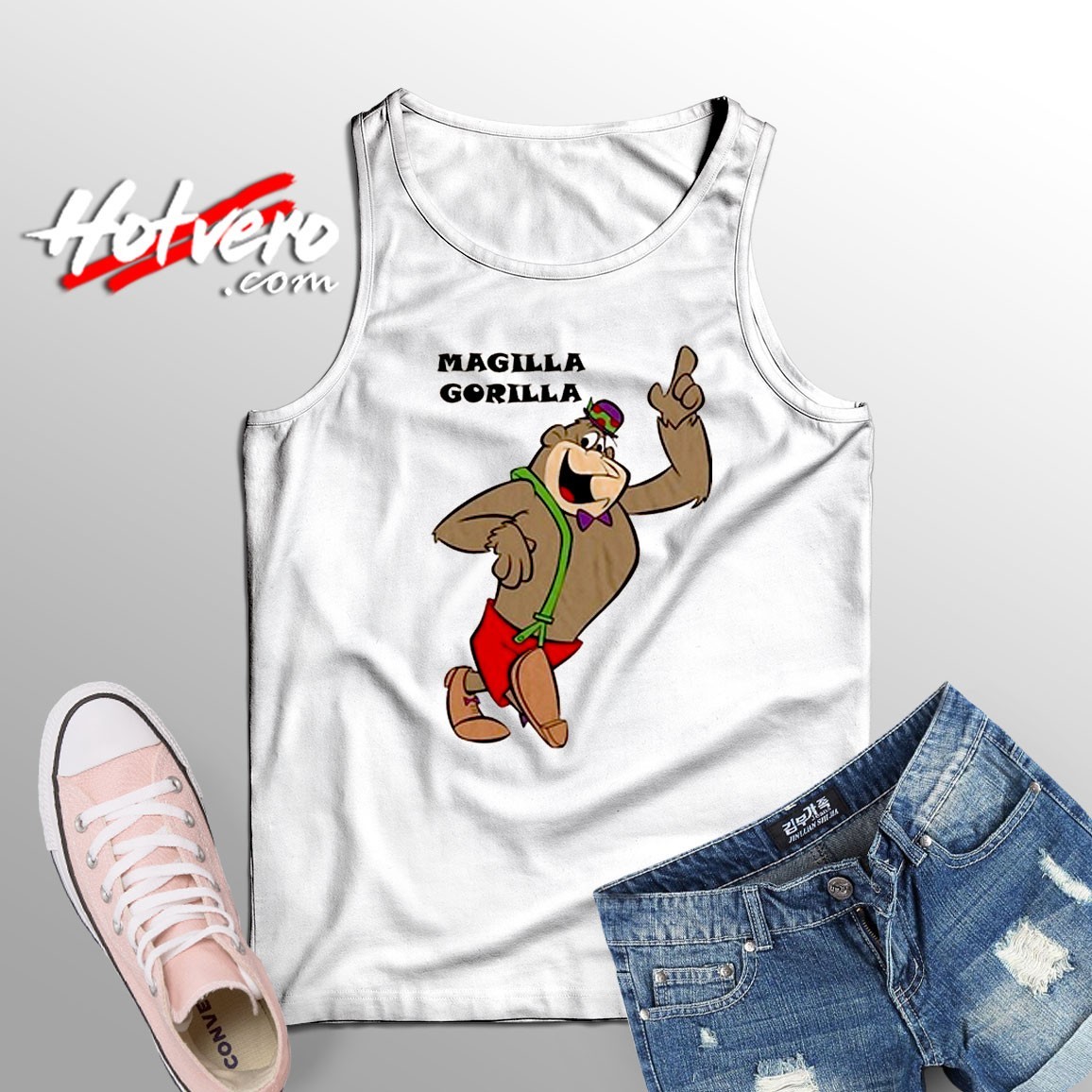 The Magilla Gorilla Show Comedy Cartoon Tank Top