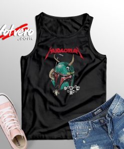 The Mandalorian Damaged Custom Unisex tank Top