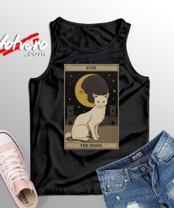 The Moon Cat Unisex Adult Tank Top