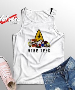The Peanuts Star Trek Vintage 60s Movie Tank Top
