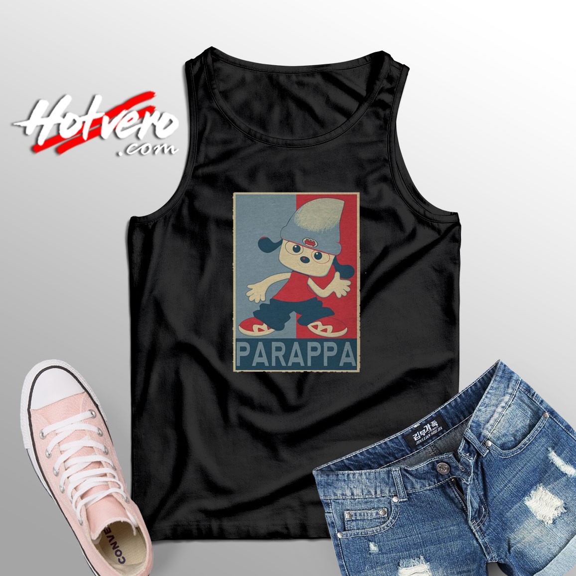 The Rapper Parappa Graphic Tank Top