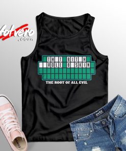 The Root of All Evil Keyboard Tank Top