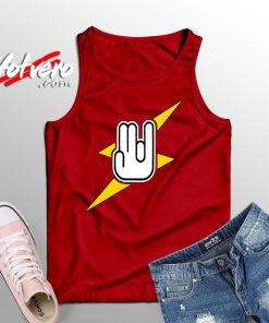 The Shocker Three Finger Unisex Tank Top