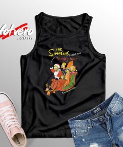 The Simpson Family Christmas Custom Unisex Tank Top