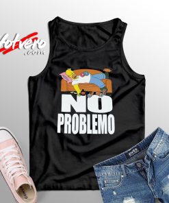 The Simpsons No Problemo Retro Tv Show Tank Top