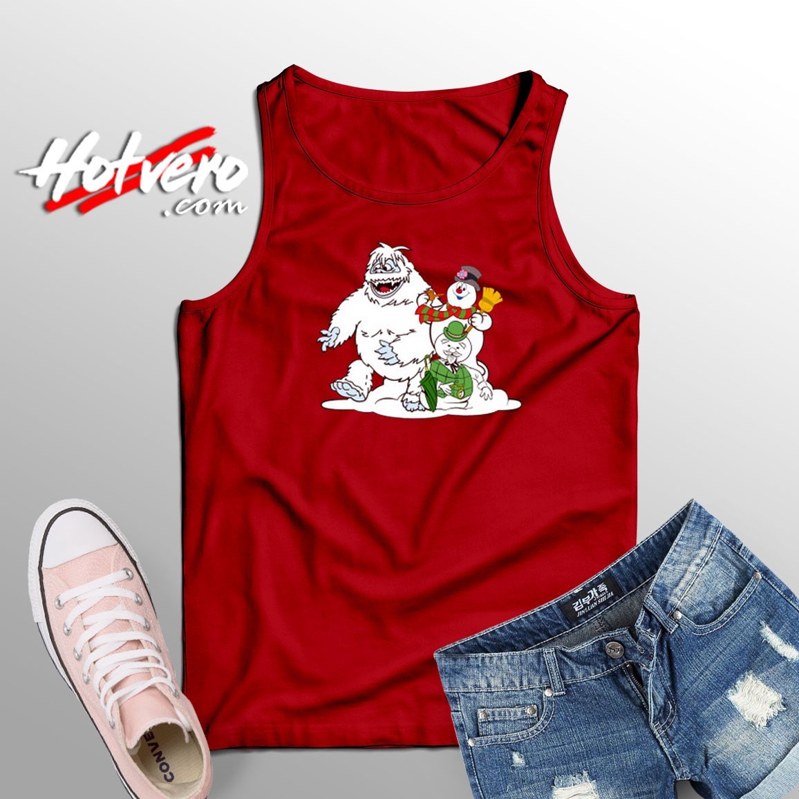 The Snowmen Christmas Tank Top