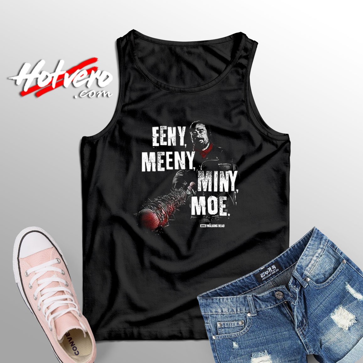 The Walking Dead Negan Lucille Custom Tank Top
