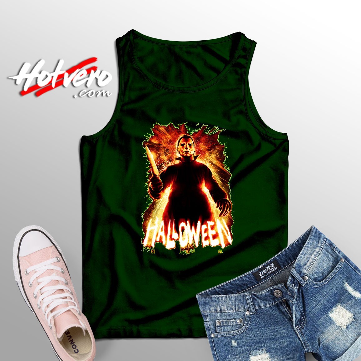 The halloween Shape tank top