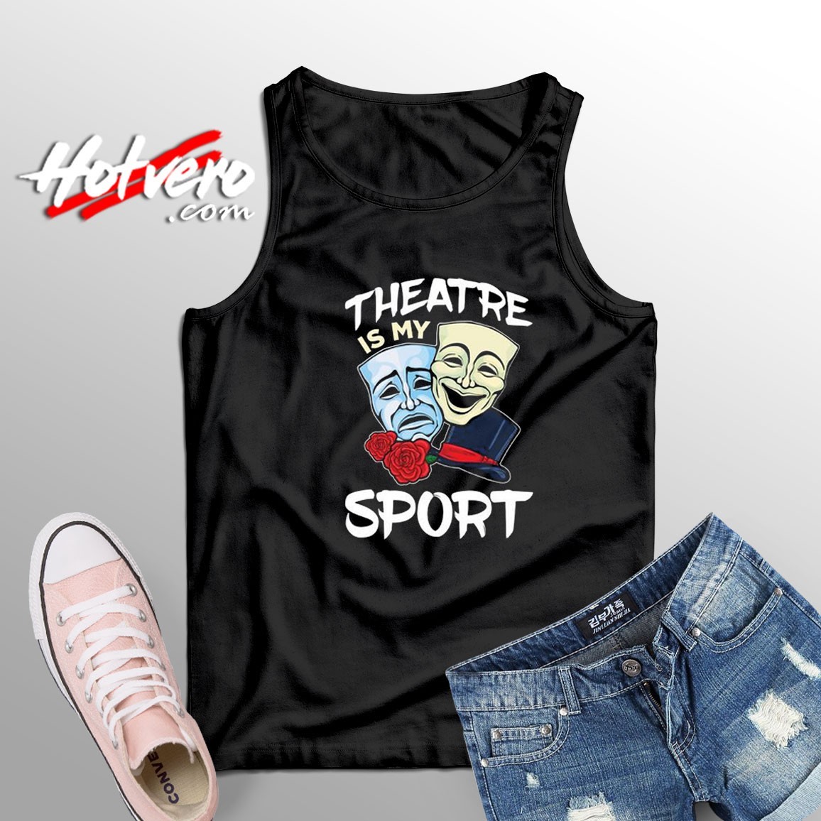 Theatre Is My Sport Vintage Tank Top