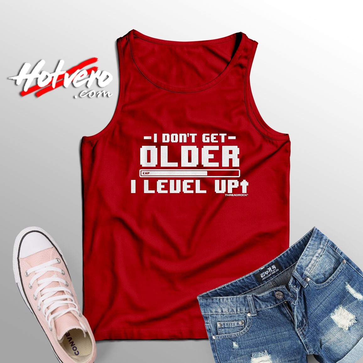 Threadrock I Don't Level Up Tank Top