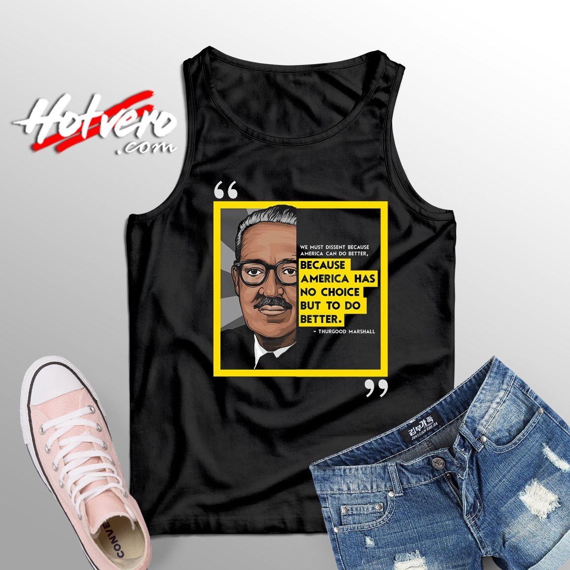 Thurgood Marshall Poster Tank Top