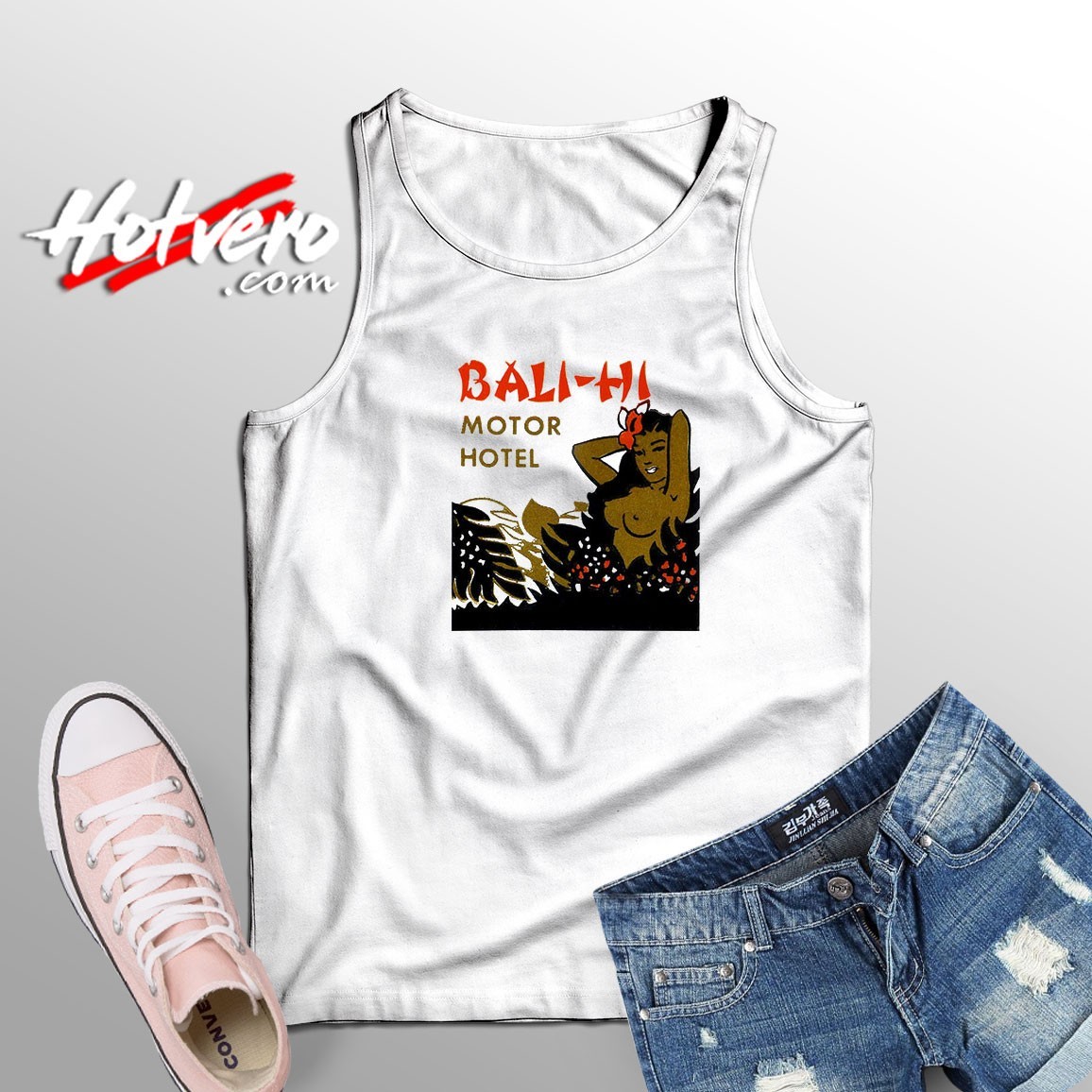 Tiki Bar Bali Hi Casual Tank Top