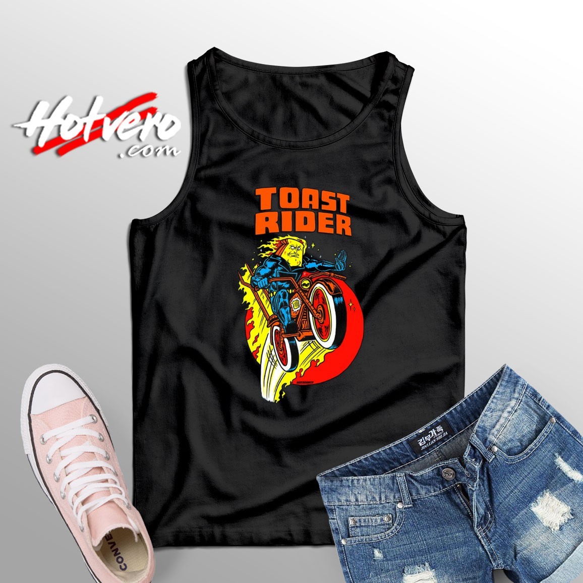 Toast Rider Unisex Adult Tank Top
