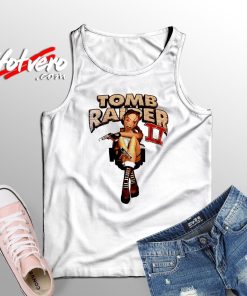 Tomb Raider 2 Lara Croft Custom Unisex Tank Top