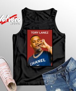 Tory Lanez Wear Chanel Vintage Tank Top
