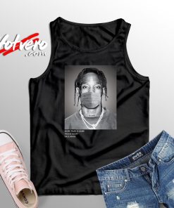 Travis Scott Face Mask Unisex Tank Top