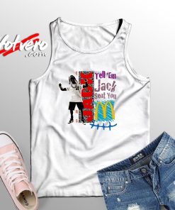 Travis Scott Mcdonald's Jack Sent You Vintage Style Tank Top