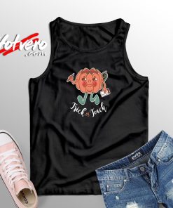 Trick or Teach Teacher Student Halloween Tank Top
