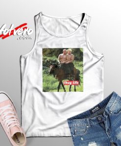 Trump And Putin On Horseback Vintage Tank Top