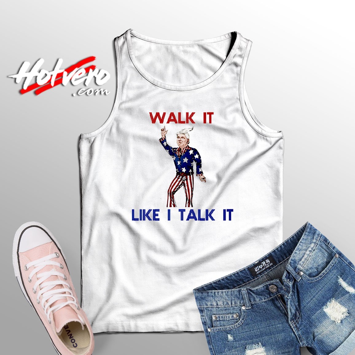 Trump Walk It Migos Drake Unisex Tank Top