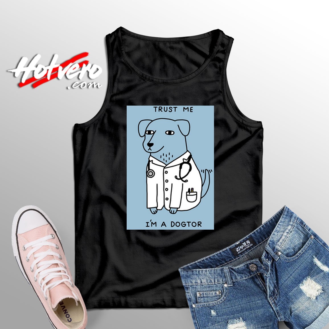 Trust Me a Dogtor Classic Unisex Tank Top