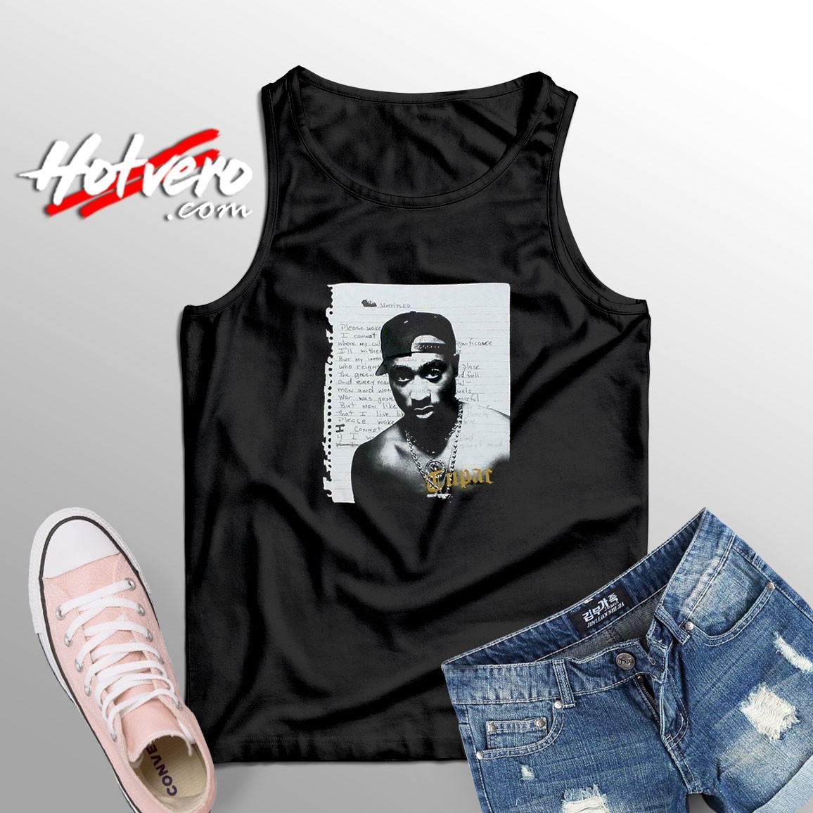 Tupac Poet Unisex Tank Top
