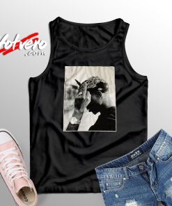 Tupac Rapper Middle Finger Custom Unisex Tank Top